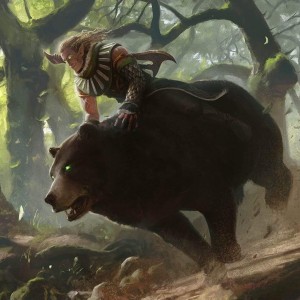 Grizzled Outrider - Kaldheim MtG Art