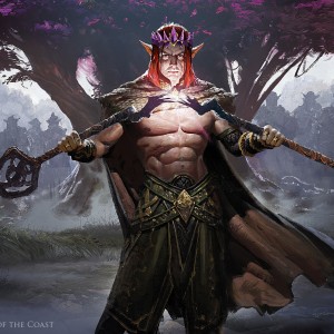 Harald, King of Skemfar - Kaldheim MtG Art