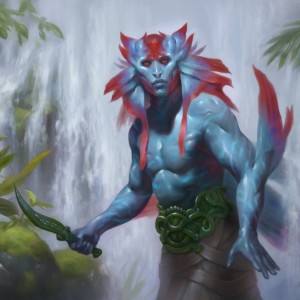 Herald of Secret Streams - Ixalan MtG Art