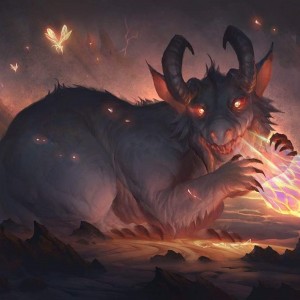 Infernal Pet - Kaldheim MtG Art