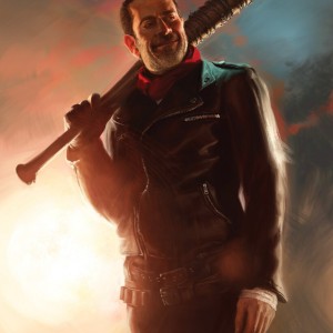 Negan, the Cold-Blooded - Secret Lair MtG Art