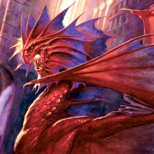 Niv-Mizzet, the Firemind - Guildpact MtG Art