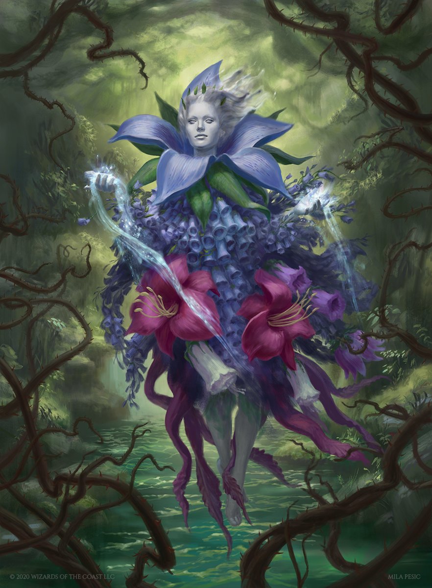 Oona, Queen of the Fae - Secret Lair MtG Art