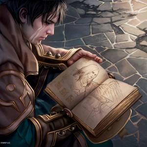 Pore Over the Pages - Shadows over Innistrad Art