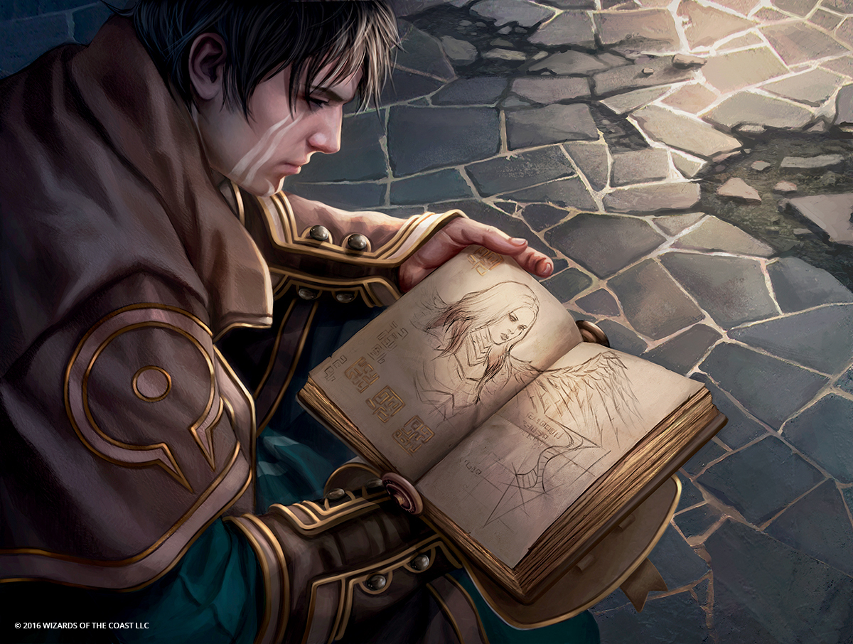 Pore Over the Pages - Shadows over Innistrad Art