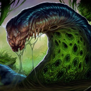 Putrid Leech - Alara Reborn MtG Art