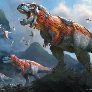 Regisaur Alpha - Ixalan MtG Art