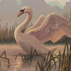 Swan Song - Secret Lair MtG Art