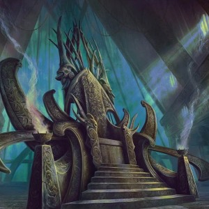 Throne of Death - Kaldheim MtG Art