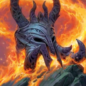 Tormentor's Helm - Kaldheim MtG Art