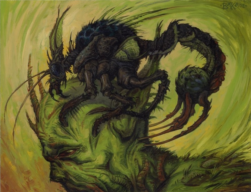 Wirewood Symbiote - Scourge MtG Art