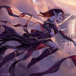 Alela, Artful Provocateur - Throne of Eldraine MtG Art