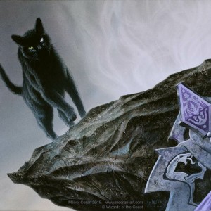 Cauldron Familiar - Throne of Eldraine MtG Art