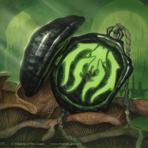 Golgari Locket - Guilds of Ravnica MtG Art