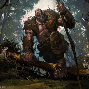 Howling Giant - Core Set 2020 MtG Art