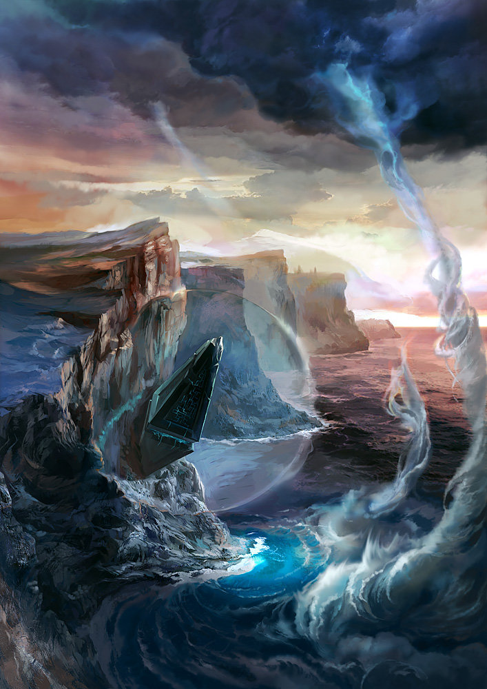 Island (Zendikar) MtG Art from Zendikar Set by Véronique Meignaud - Art ...