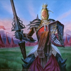 Jousting Dummy - Throne of Eldraine MtG Art