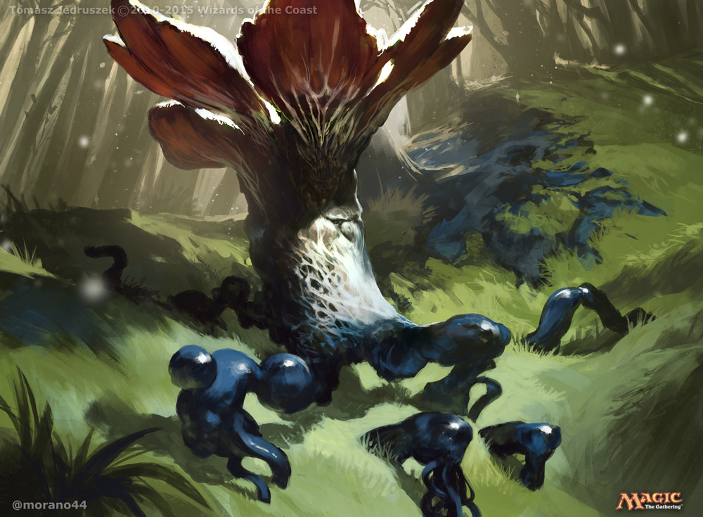 Moldgraf Scavenger - Shadows over Innistrad Art