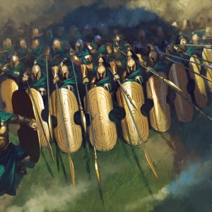 Phalanx Tactics - Theros Beyond Death MtG Art