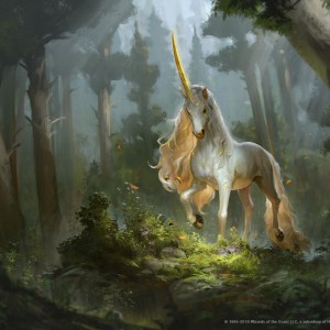 Prized Unicorn - Core Set 2020 MtG Art