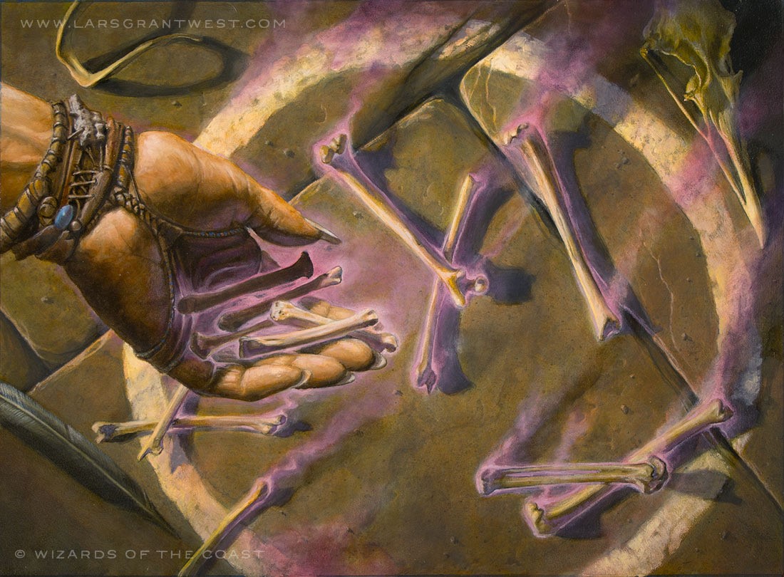 Read the Bones - Magic Origins Mtg Art