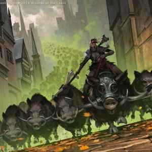 Rhythm of the Wild - Ravnica Allegiance MtG Art