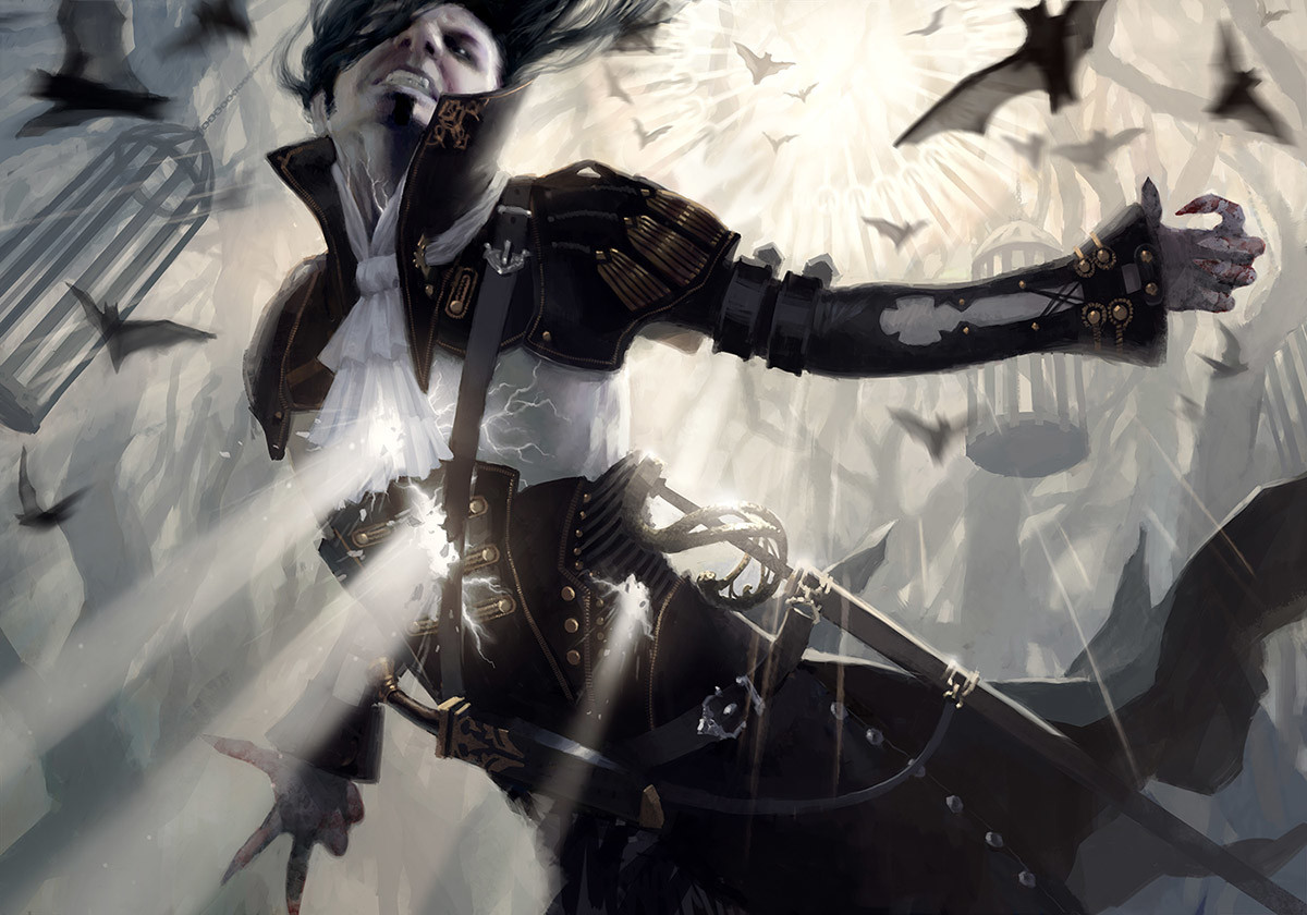 Righteous Blow - Avacyn Restored MtG Art