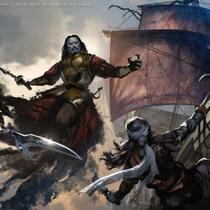 Skymarch Bloodletter - Core Set 2019 MtG Art