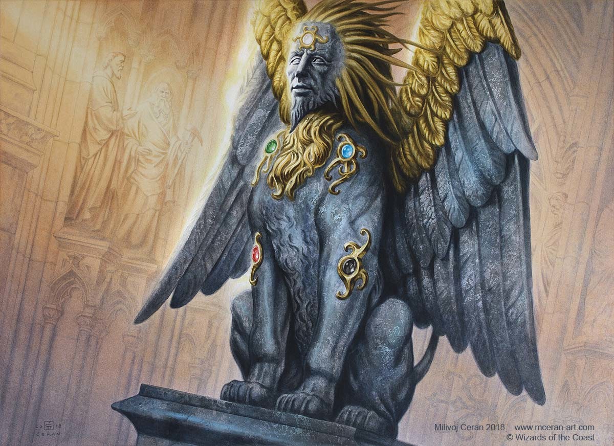 Sphinx of the Guildpact - Ravnica Allegiance MtG Art