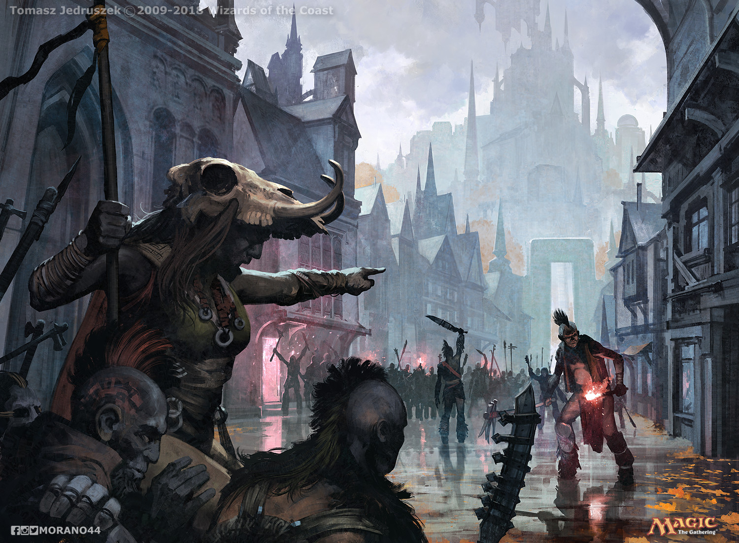 Street Riot - Guilds of Ravnica MtG Art