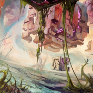 Swamp (Rise of the Eldrazi) 02 - Rise of the Eldrazi MtG Art