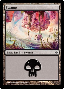 Swamp (Rise of the Eldrazi) 02