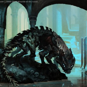 Undercity Necrolisk - Guilds of Ravnica MtG Art