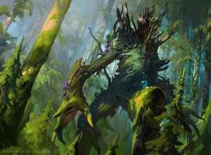 Verdant Force MtG Art from Dominaria Set by Viktor Titov - Art of Magic ...