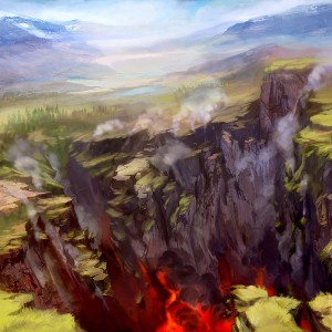 Yawning Fissure - Magic 2010 MtG Art