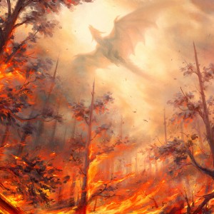 Dragon's Approach - Strixhaven MtG Art