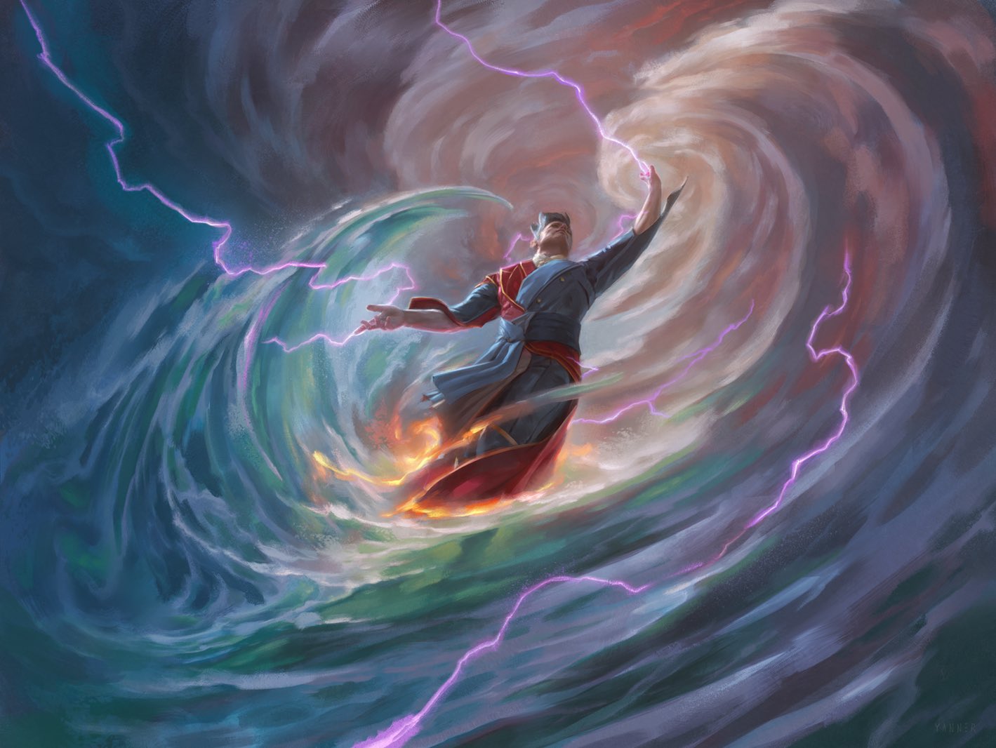 Muse Vortex - Commander 2021 MtG Art