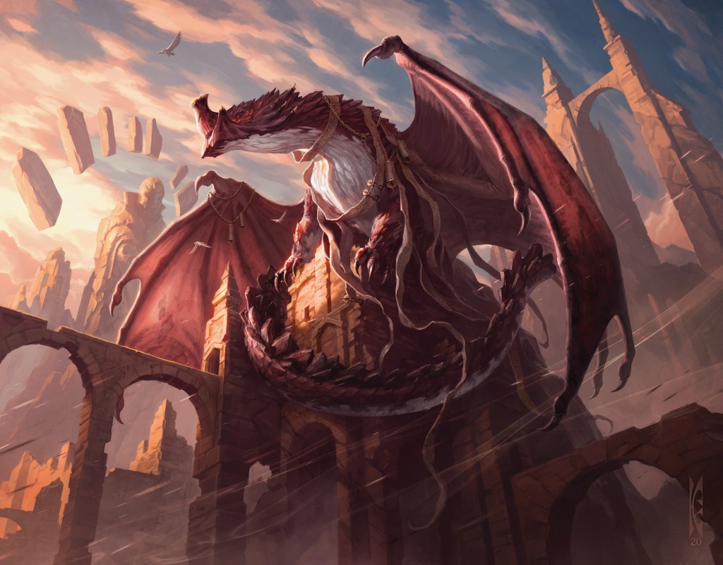 MtG Art: <b>Dragons</b> - Part 1. MtG Sets. 