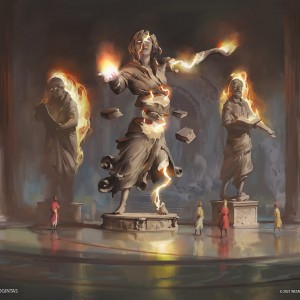 Venerable Warsinger - Strixhaven MtG Art