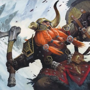 Bruenor Battlehammer - Adventures in the Forgotten Realms MtG Art