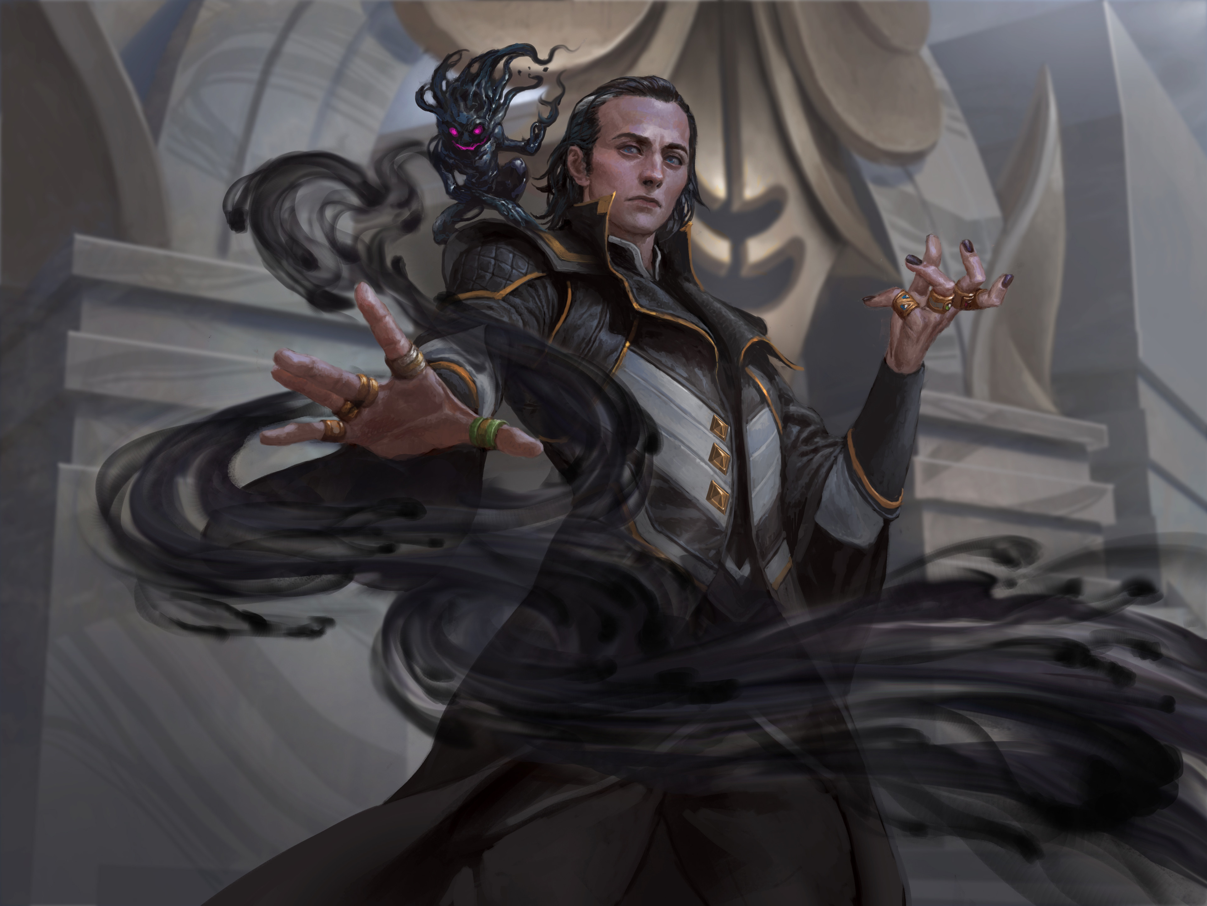 Fain, the Broker - Commander 2021 MtG Art