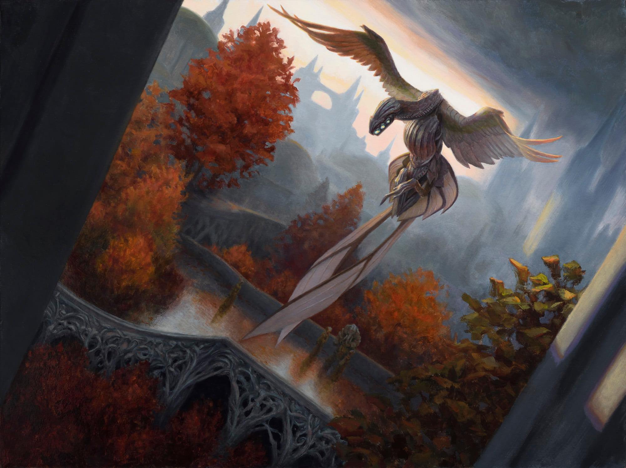 Sanctuary Raptor - Modern Horizons 2 MtG Art