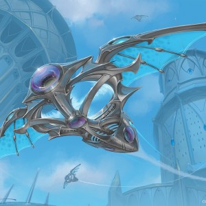 Chrome Courier - Modern Horizons 2 MtG Art