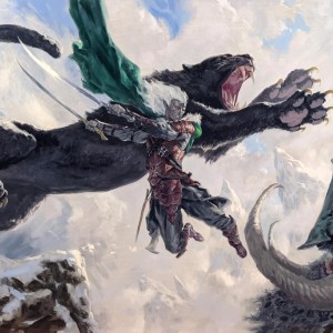 Drizzt Do'Urden - Adventures in the Forgotten Realms MtG Art