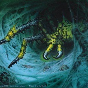 Funnel-Web Recluse - Modern Horizons 2 MtG Art