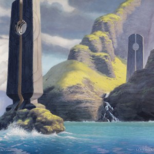 Island 2 - Adventures in the Forgotten Realms MtG Art