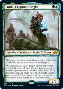 Lonis, Cryptozoologist (Variant) MtG Art from Modern Horizons 2 Set by ...