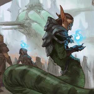 Lonis, Cryptozoologist (Variant) - Modern Horizons 2 MtG Art