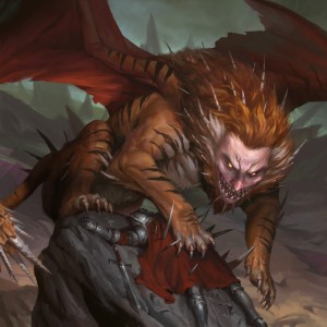 Manticore - Adventures in the Forgotten Realms MtG Art