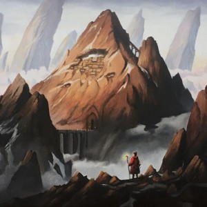 Mountain - Adventures in the Forgotten Realms MtG Art